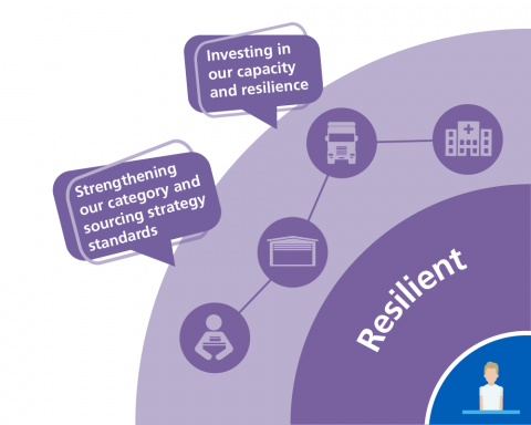 Graphic Showing the Resilience Element Resilient Graphic